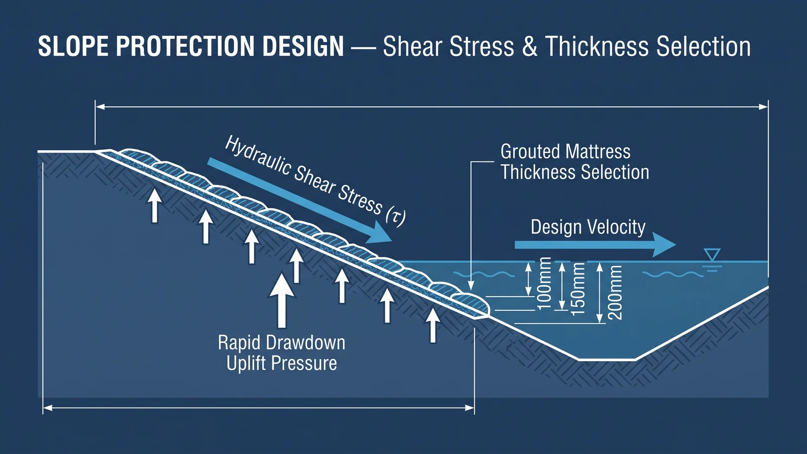 Canal & Reservoir Slope Protection: Design Guide