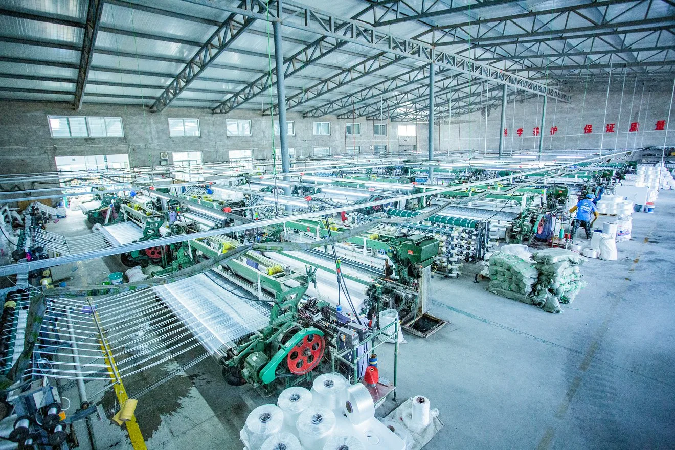 HydroBase factory weaving floor technical production