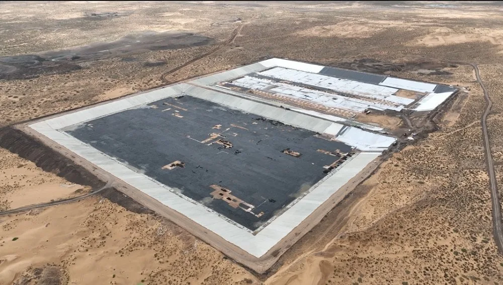 Xinjiang Desert Reservoir Lining