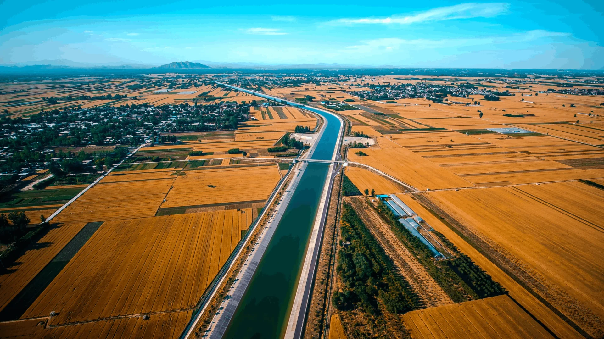 Farmland Irrigation Canal Lining